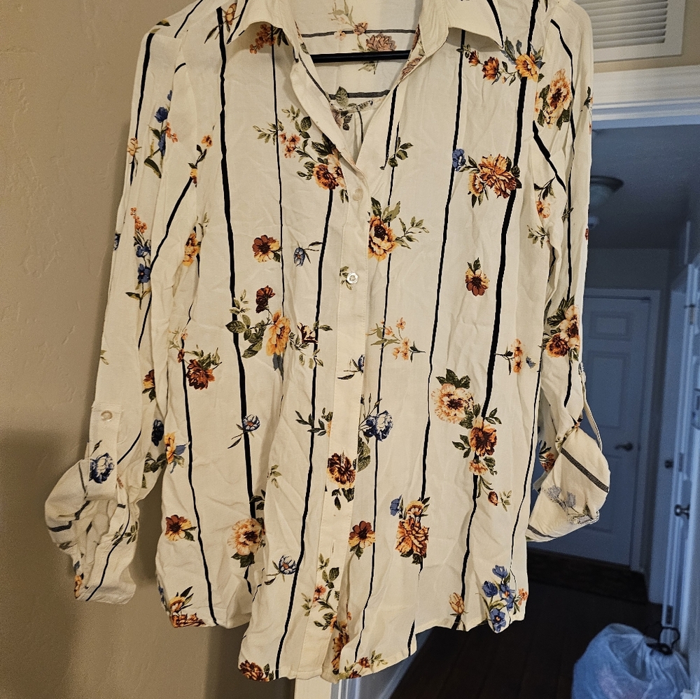 Flower dress/casual shirt